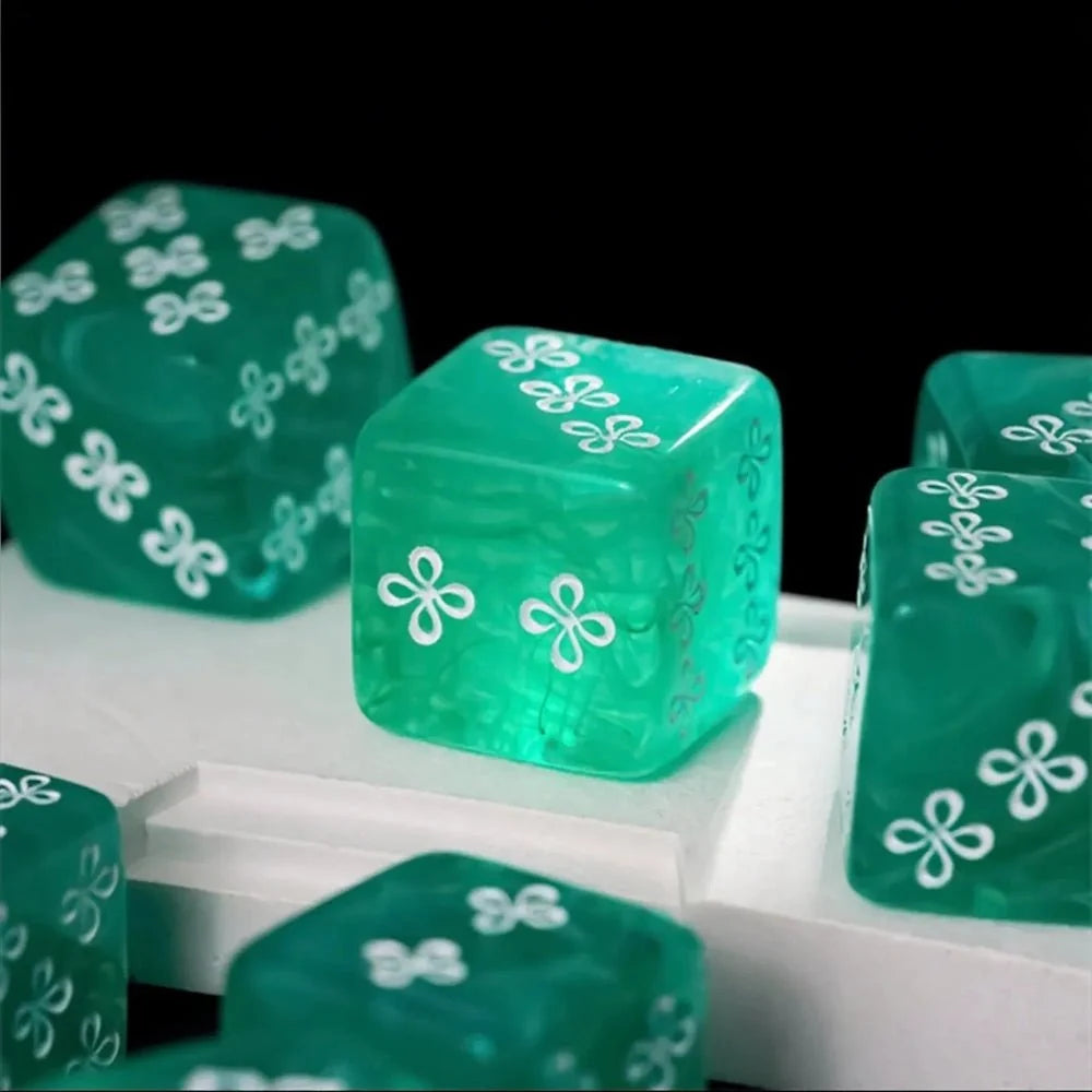 Swirl Coc Acrylic D6 Dice – DND Dice Acrylic Swirl D6 – COC, RPG, Warhammer Tabletop Dice