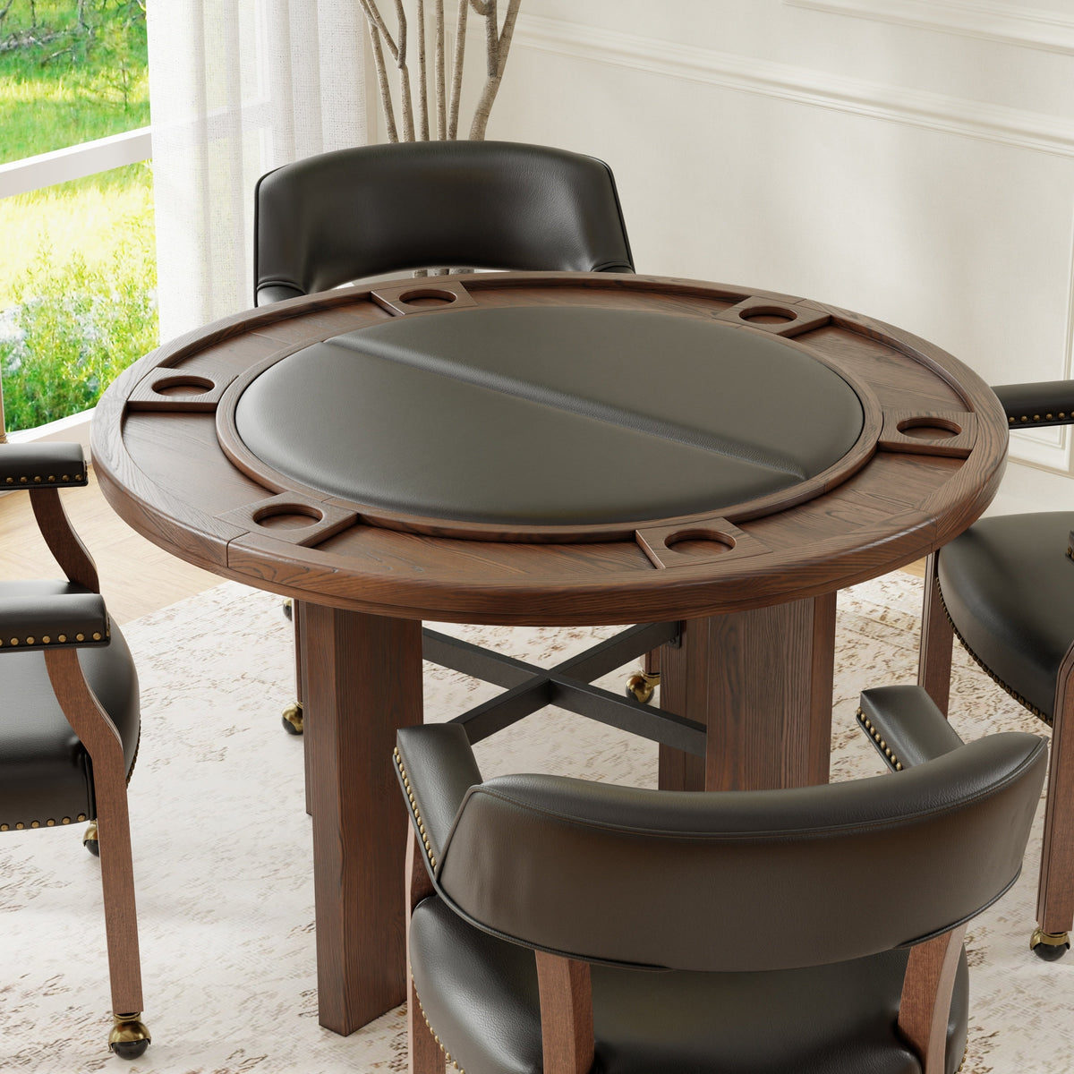 Tabletop Gaming Table – Walnut Dining – 25377473