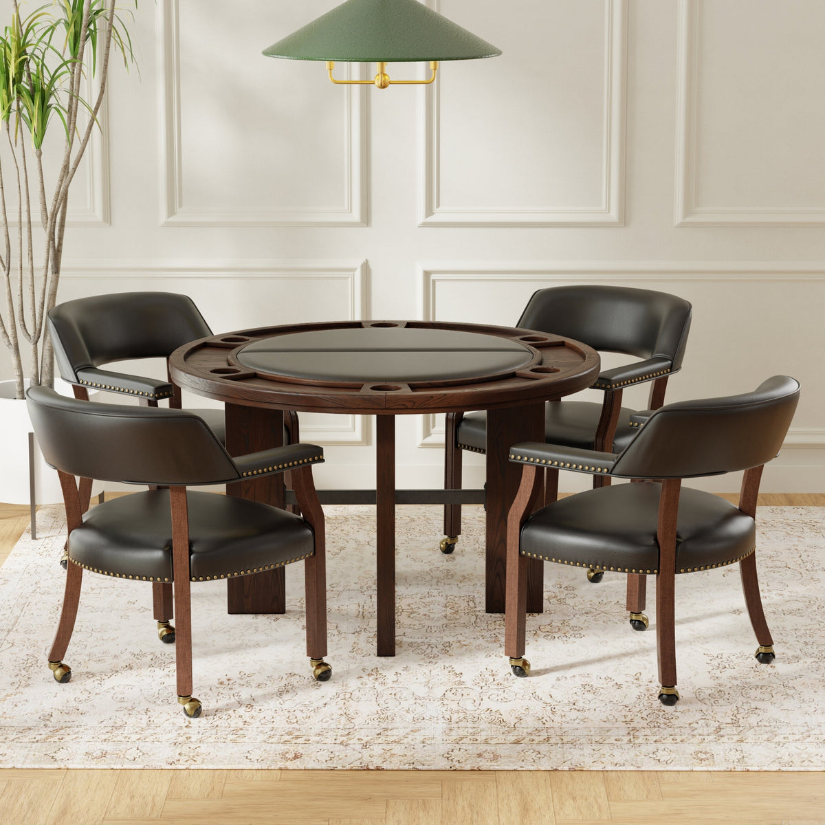 Tabletop Gaming Table – Walnut Dining – 25377474