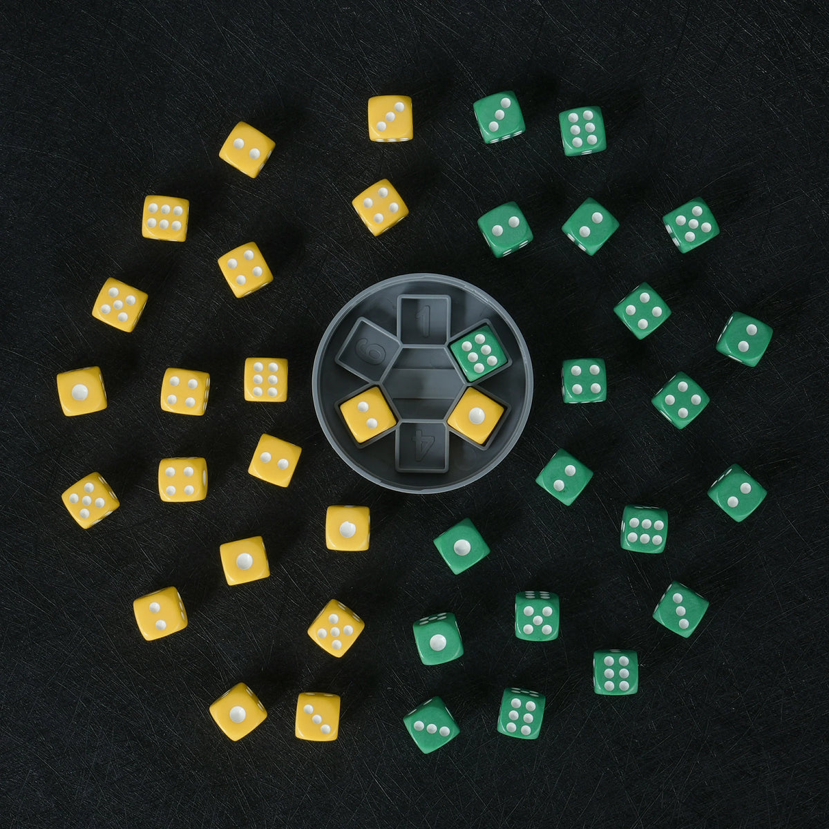 Trash Acrylic D6 Dice Set – alternate product view