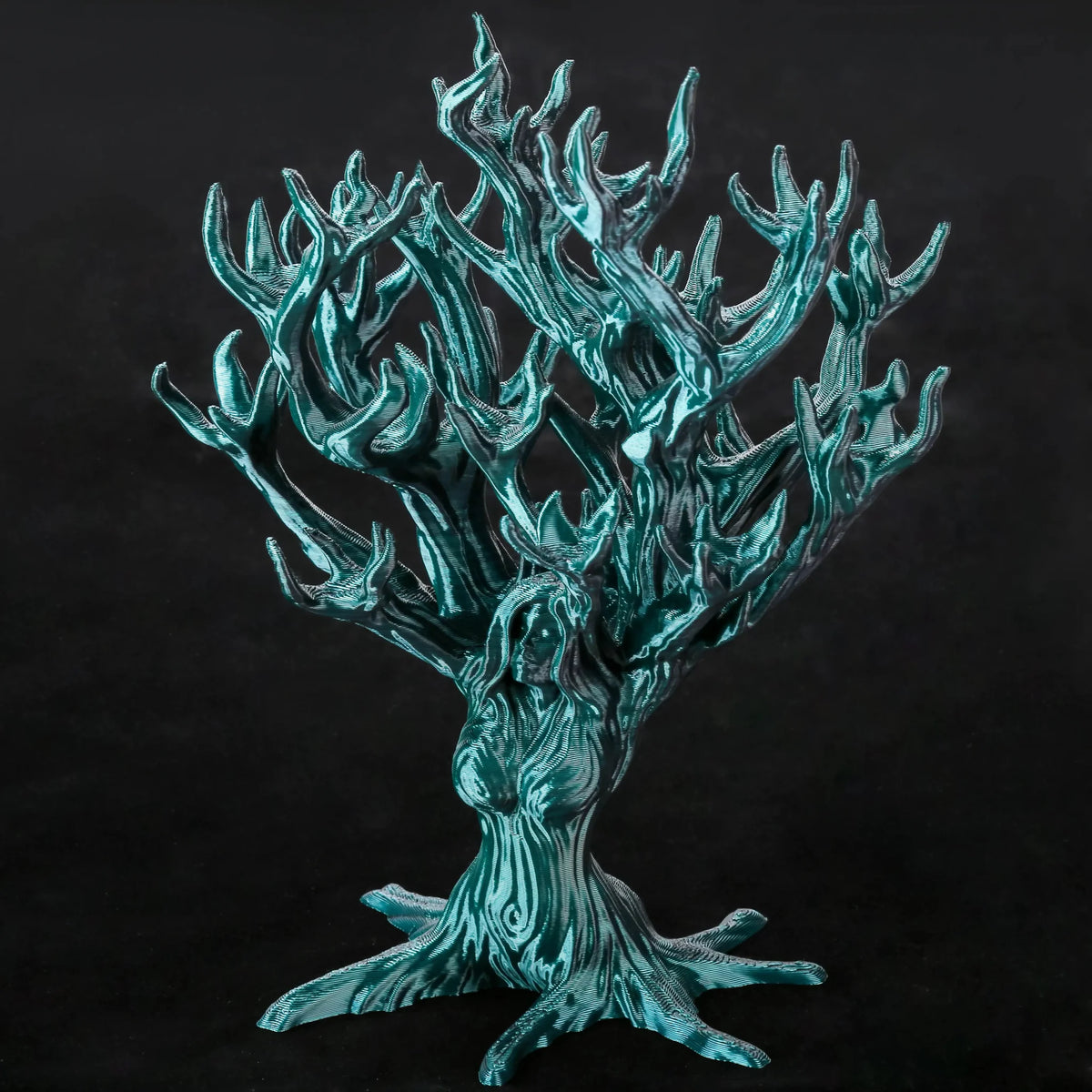 Tree Shaped Dice Tower – Tree - Shaped 3D Printed Dice Tower - DND Dice Accessories
