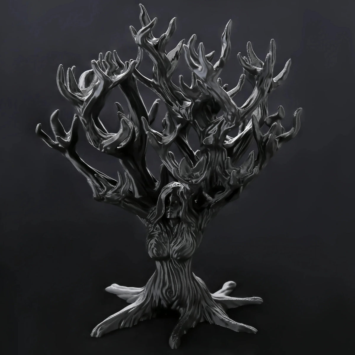 Tree Shaped Dice Tower – Tree - Shaped 3D Printed Dice Tower - DND Dice Accessories