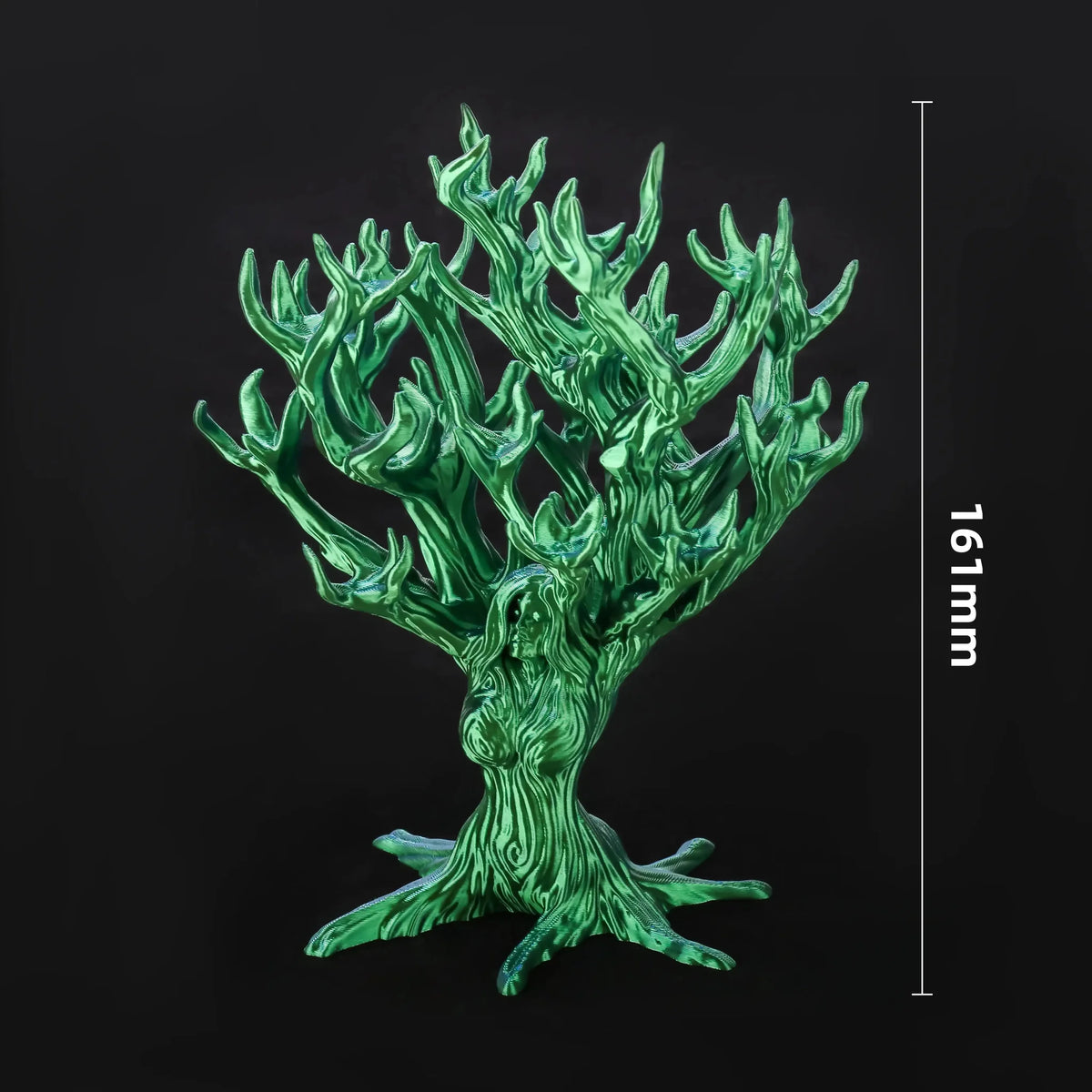 Tree Shaped Dice Tower – Tree - Shaped 3D Printed Dice Tower - DND Dice Accessories