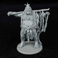 Undead Warrior RPG Miniature – 3D-Printed Tabletop Model – DND Butcher 3D Printed Role Playing Model