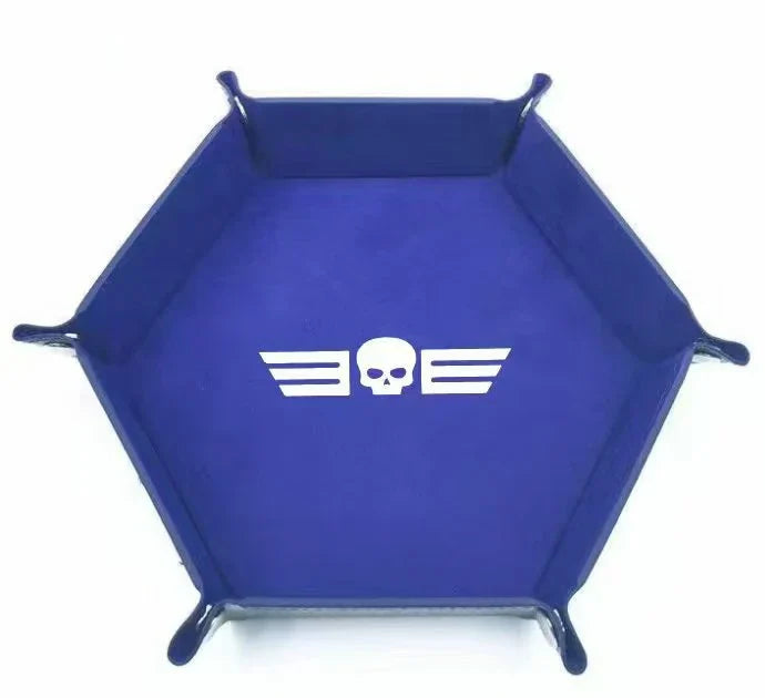 Warhammer 40K Dice Tray – Leather – Death Guard
