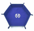 Warhammer 40K Dice Tray – Leather – Ultramarines – Warhammer 40K Ultramarines Blue Leather Dice Tray