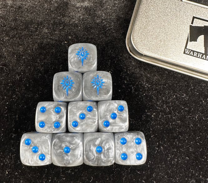 Warhammer Old Acrylic D6 Dice Set – alternate product view