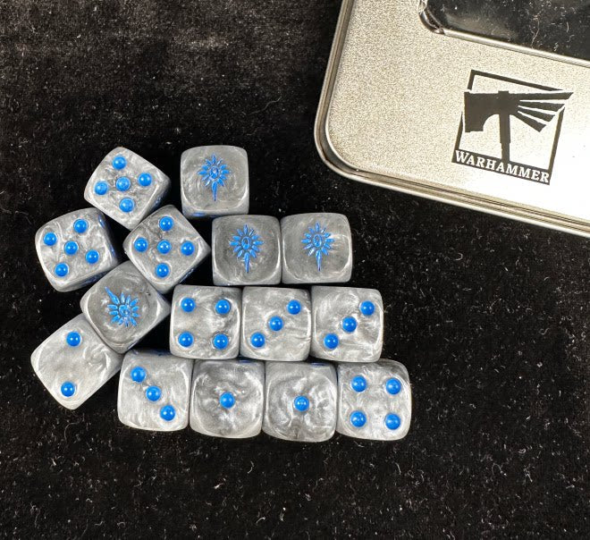 Warhammer Old Acrylic D6 Dice Set – alternate product view