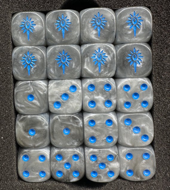 Warhammer Old Acrylic D6 Dice Set – alternate product view