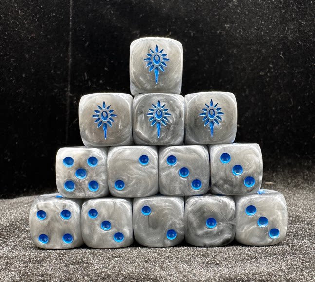 Warhammer Old Acrylic D6 Dice Set – alternate product view