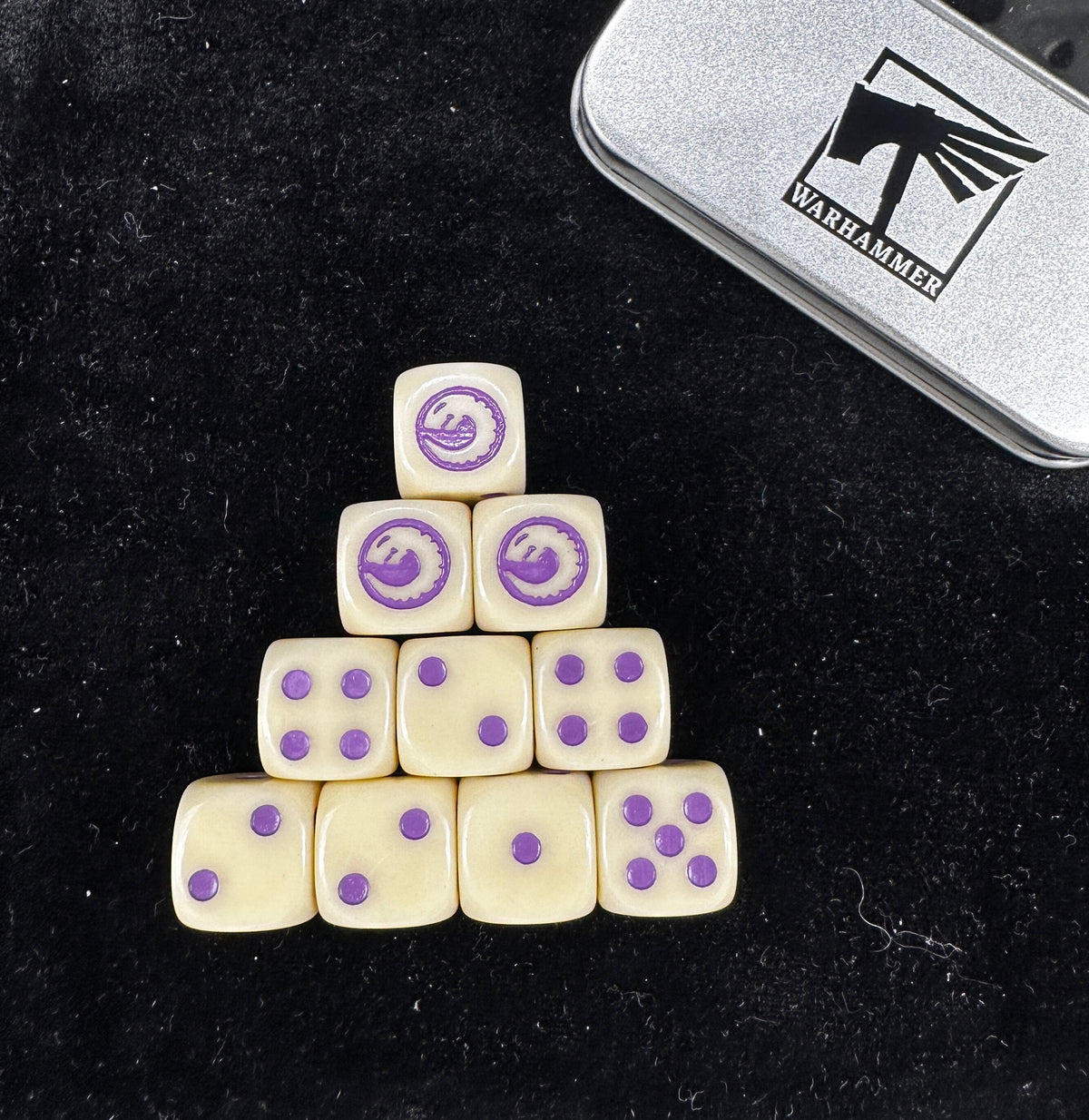 Warhammer Tyranid Acrylic D6 Dice Set – alternate product view