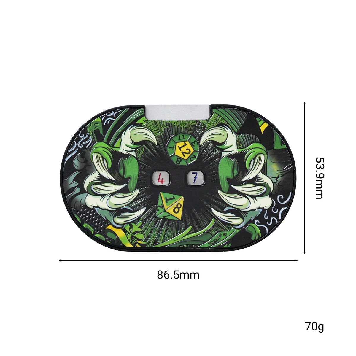 Wild Druid Metal Spinner Dice Set – alternate product view