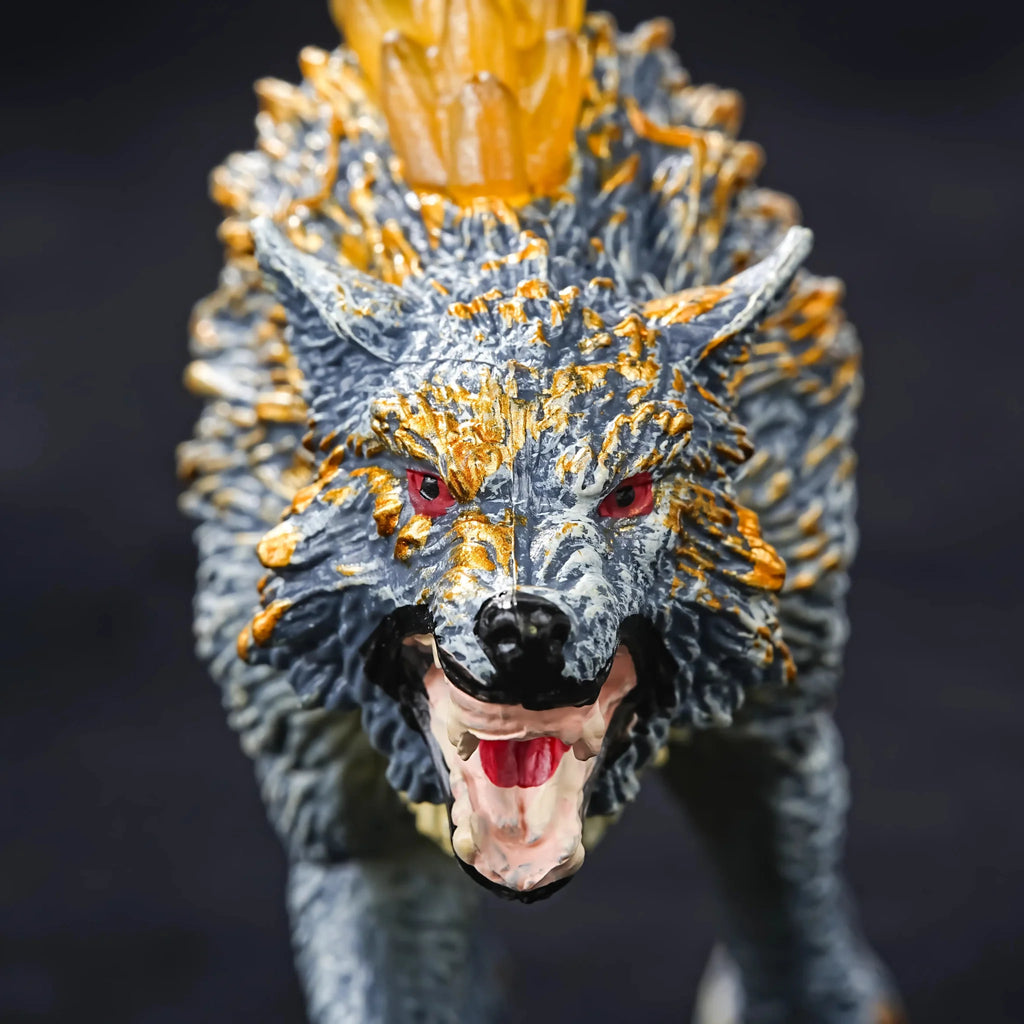 Wolf RPG Miniature – Tabletop Model Dice – RPG Magic Wolf Ornaments DND Dice Desktop Partner