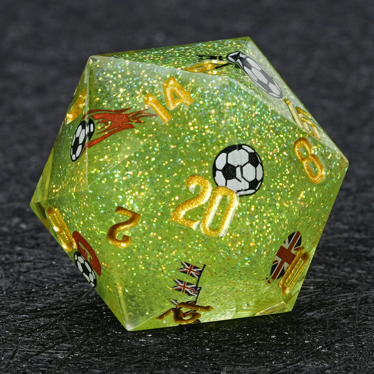 World Cup Resin D&D Dice Set – alternate product view