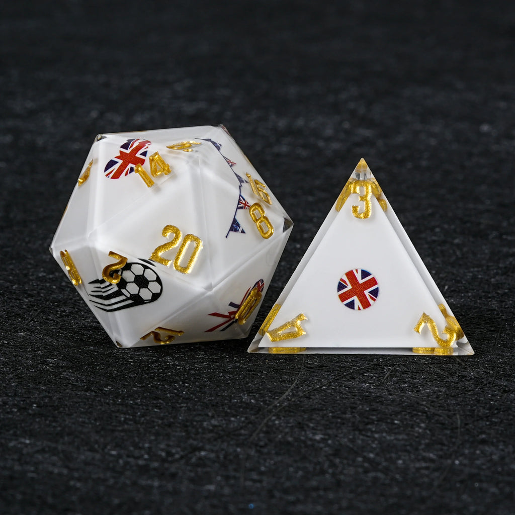 World Cup Resin RPG Dice Set – alternate product view