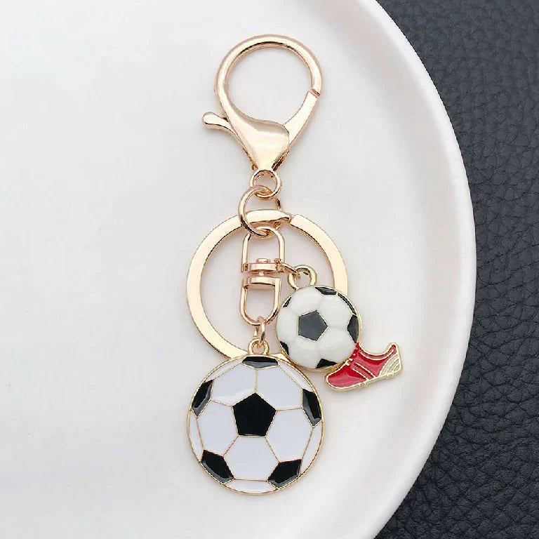 World Cup Soccer Ball Soccer Keychain – alternate product view