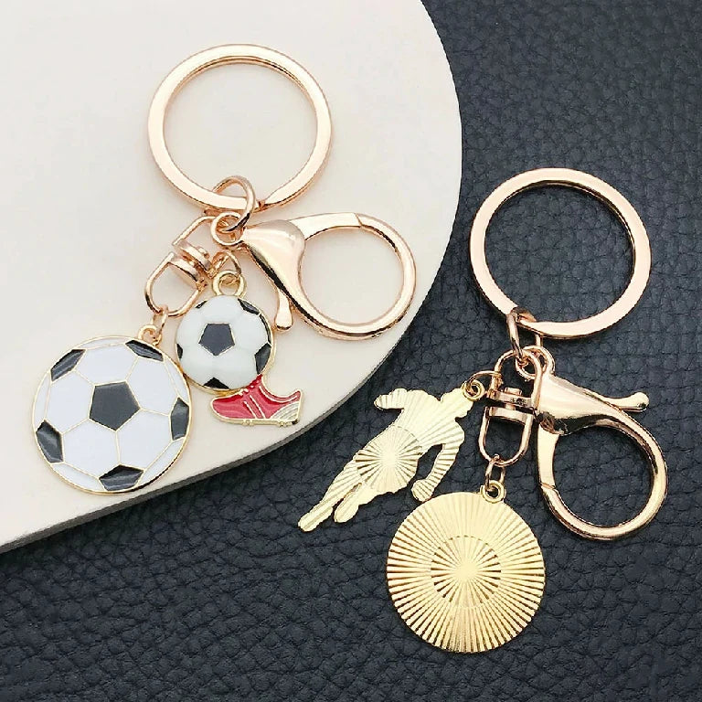 World Cup Soccer Ball Soccer Keychain – alternate product view