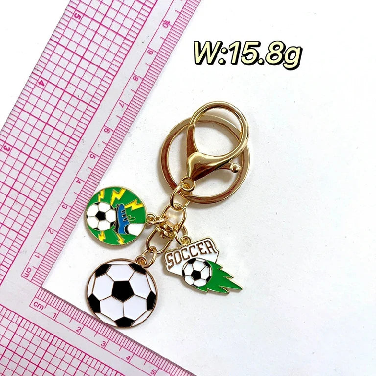 World Cup Soccer Keychain – Alloy Ball – alternate product view