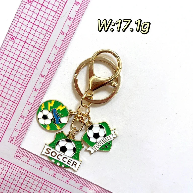 World Cup Soccer Keychain – Alloy Ball – alternate product view