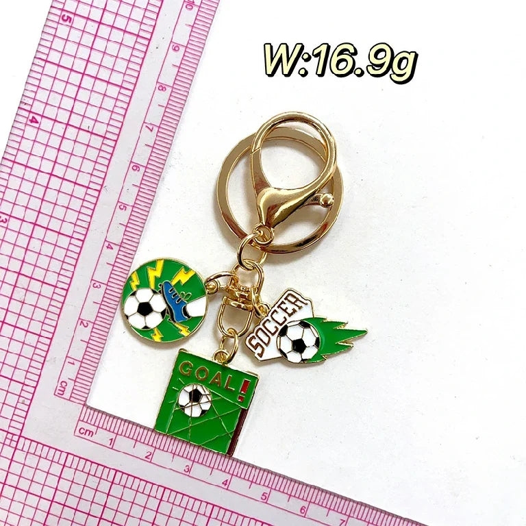 World Cup Soccer Keychain – Alloy Ball – alternate product view
