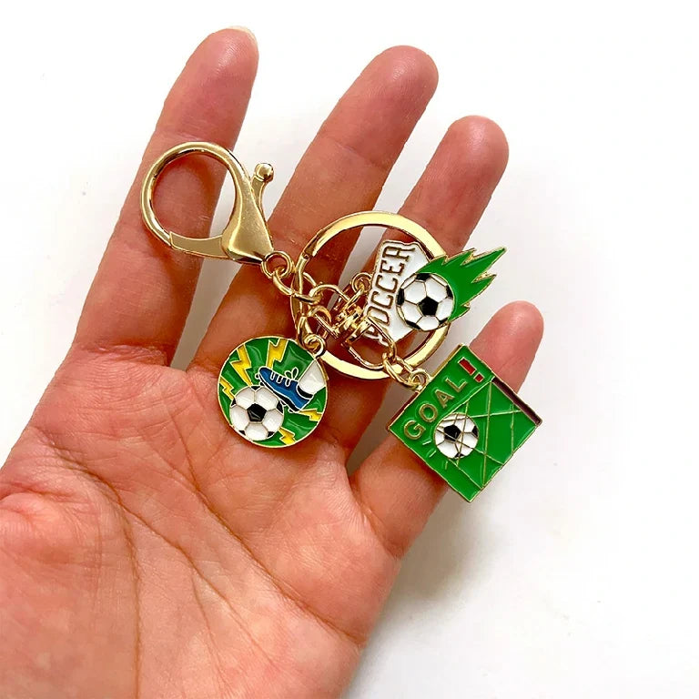 World Cup Soccer Keychain – Alloy Ball – alternate product view