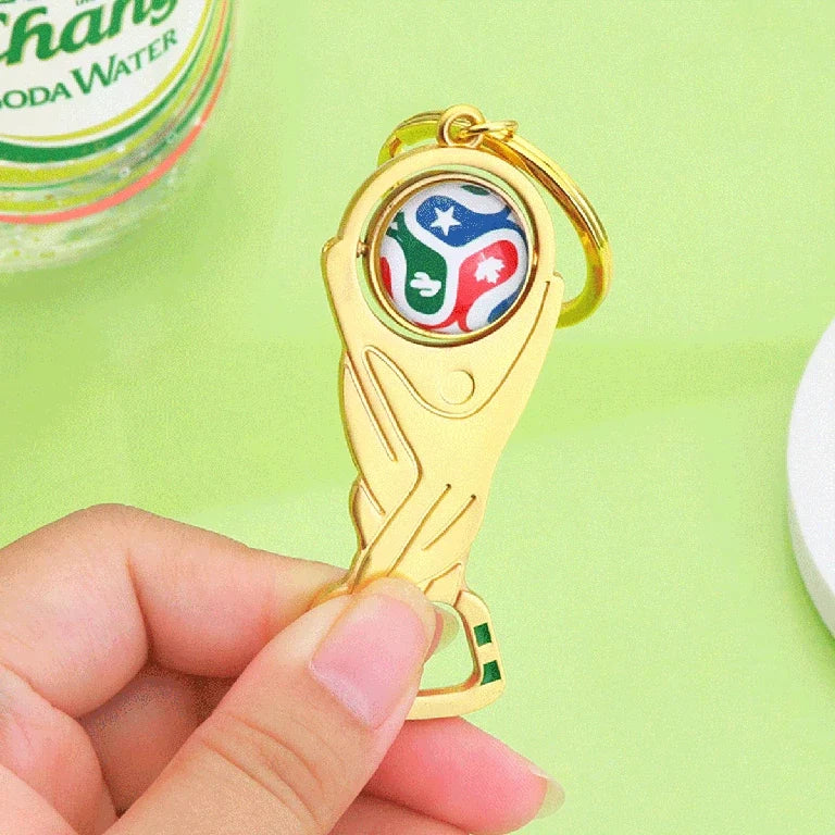 World Cup Soccer Keychain – Bottle Opener – alternate product view