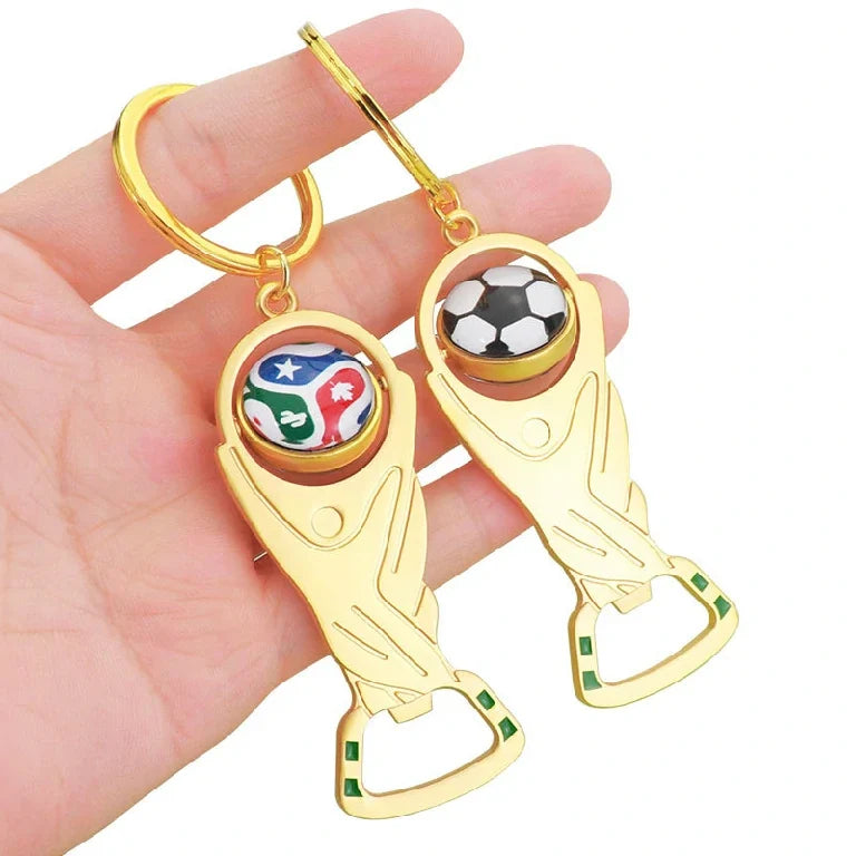 World Cup Soccer Keychain – Bottle Opener – alternate product view