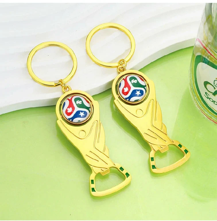 World Cup Soccer Keychain – Bottle Opener – alternate product view