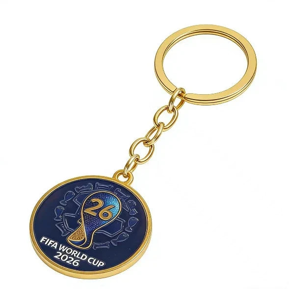 World Cup Soccer Keychain – Enamel – alternate product view