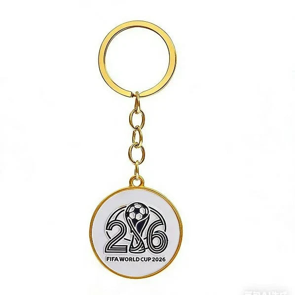 World Cup Soccer Keychain – Enamel