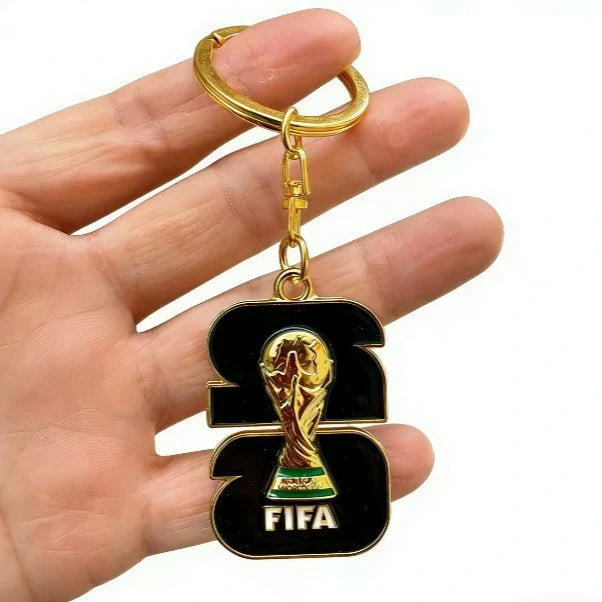World Cup Soccer Keychain – Painted Enamel – alternate product view