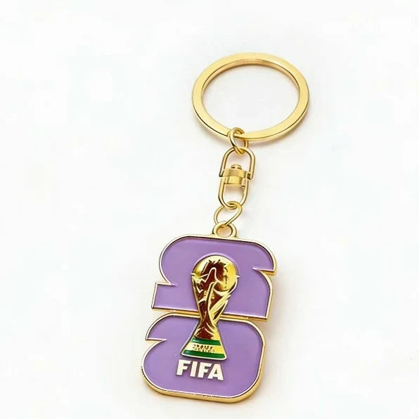 World Cup Soccer Keychain – Painted Enamel – alternate product view