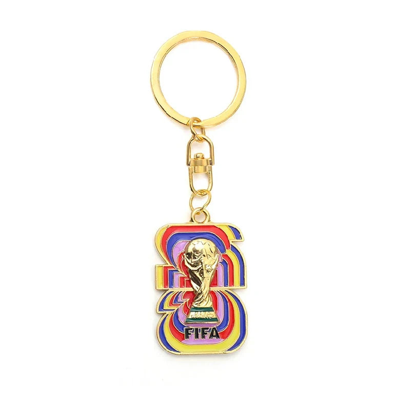 World Cup Soccer Keychain – Painted Enamel – alternate product view