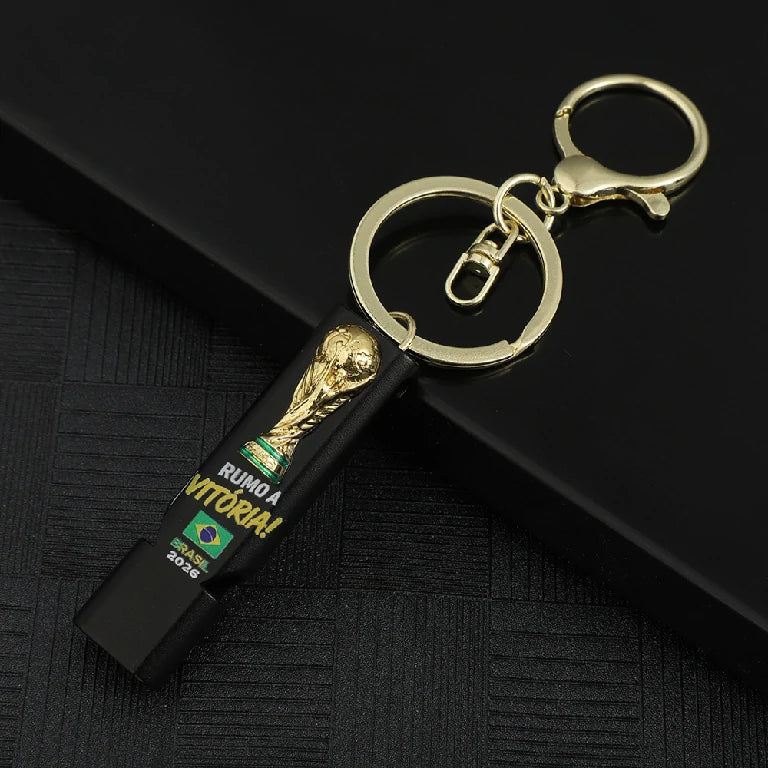 World Cup Soccer Keychain – Trophy Whistle – alternate product view