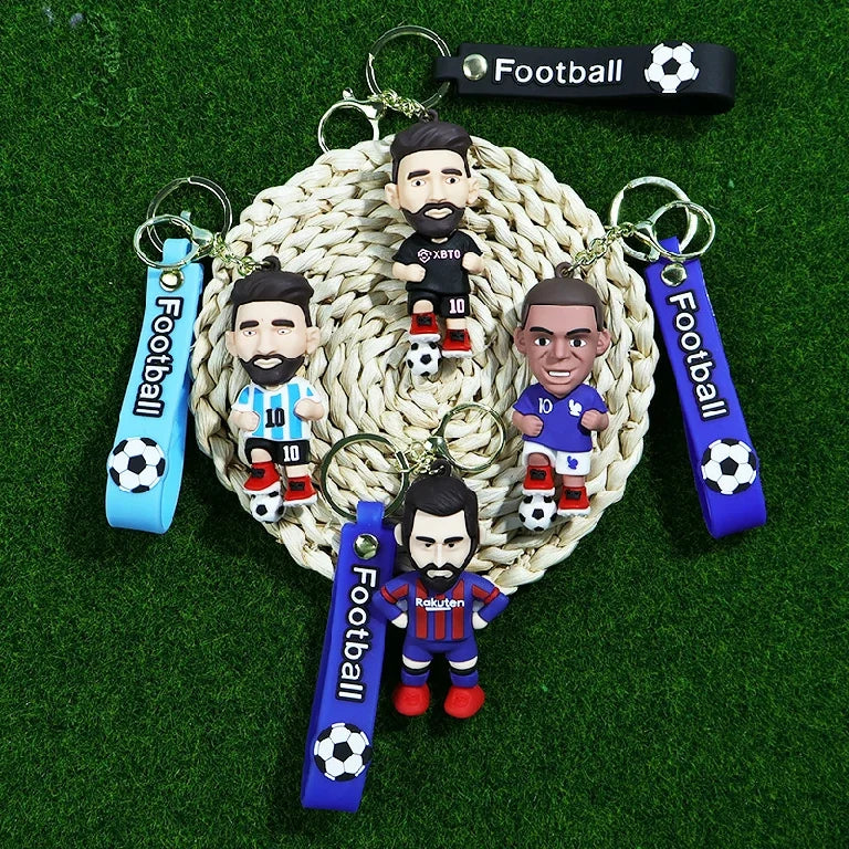 World Cup Star Soccer Keychain – alternate product view