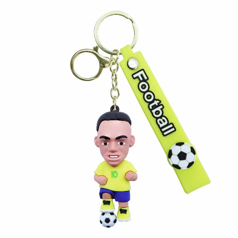 World Cup Star Soccer Keychain – alternate product view
