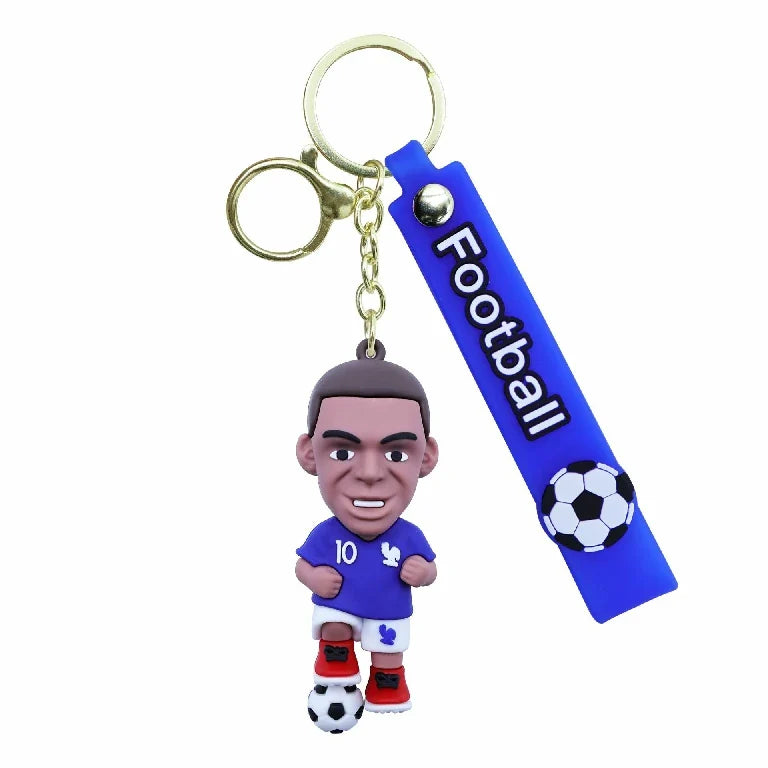 World Cup Star Soccer Keychain – alternate product view