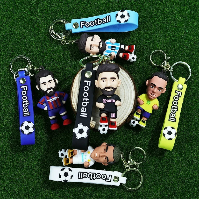 World Cup Star Soccer Keychain