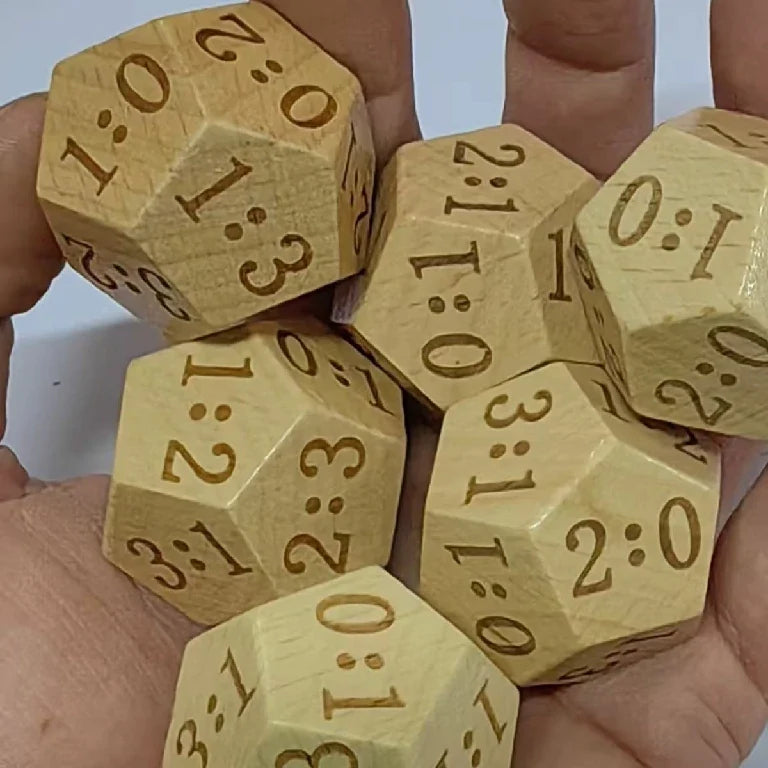 World Cup Wooden D12 Dice Set – alternate product view