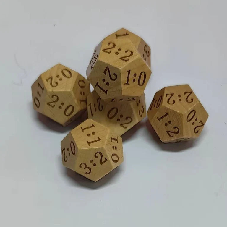 World Cup Wooden D12 Dice Set – alternate product view