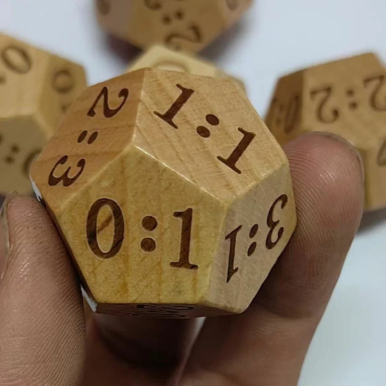 World Cup Wooden D12 Dice Set – alternate product view